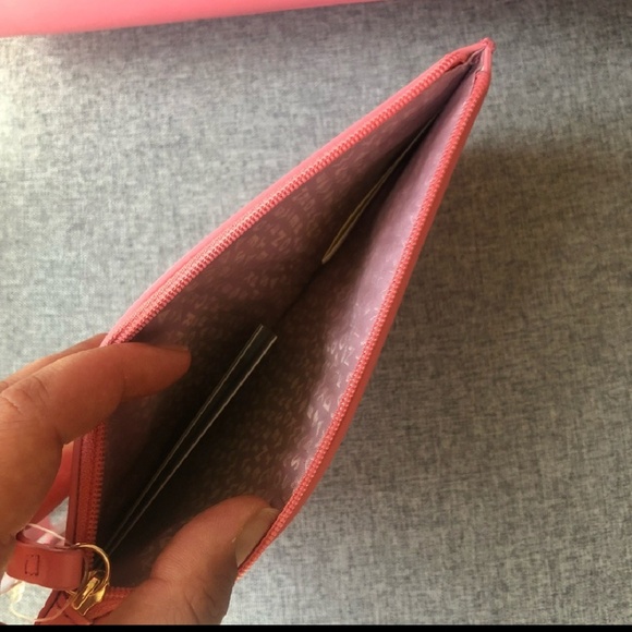 SOLD! Kate Spade pink handbag and wallet set - Picture 5 of 8